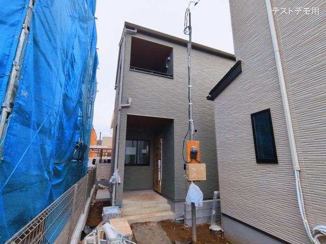 埼玉県さいたま市北区宮原町２丁目の新築戸建て外構写真 2026年3月12日撮影