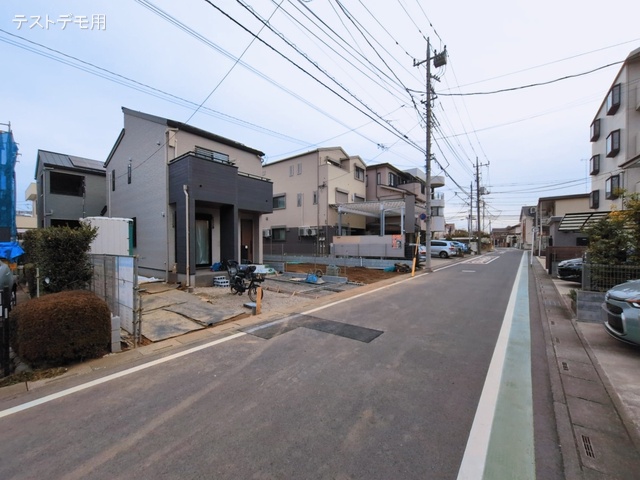 埼玉県さいたま市北区宮原町２丁目の新築戸建て外構写真 2026年3月12日撮影