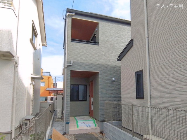 埼玉県さいたま市北区宮原町２丁目の新築戸建て外構写真 2026年4月12日撮影