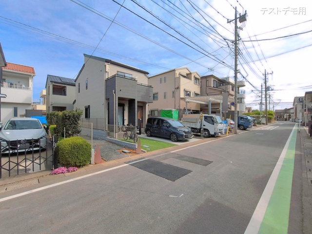 埼玉県さいたま市北区宮原町２丁目の新築戸建て外構写真 2026年4月12日撮影