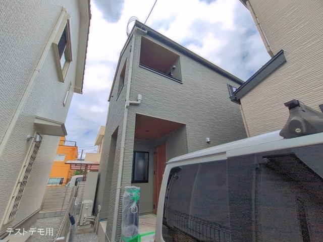 埼玉県さいたま市北区宮原町２丁目の新築戸建て外構写真 2026年6月3日撮影