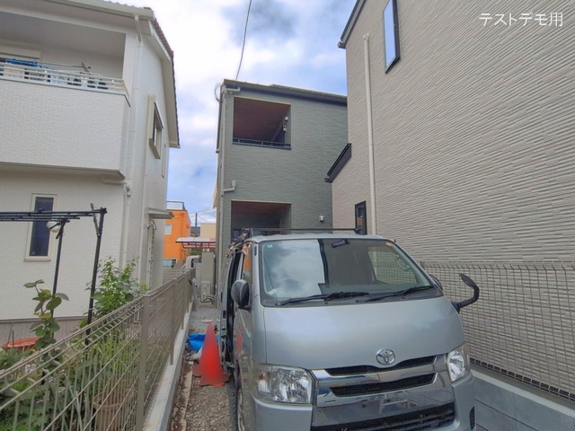 埼玉県さいたま市北区宮原町２丁目の新築戸建て外構写真 2026年6月3日撮影