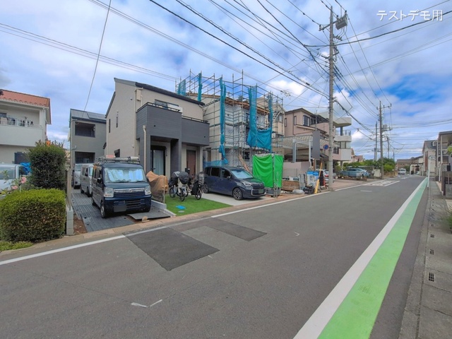 埼玉県さいたま市北区宮原町２丁目の新築戸建て外構写真 2026年6月3日撮影