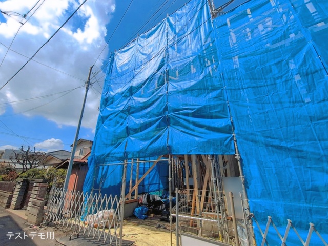 埼玉県さいたま市中央区本町東５丁目の新築戸建て上棟写真 2026年3月26日撮影