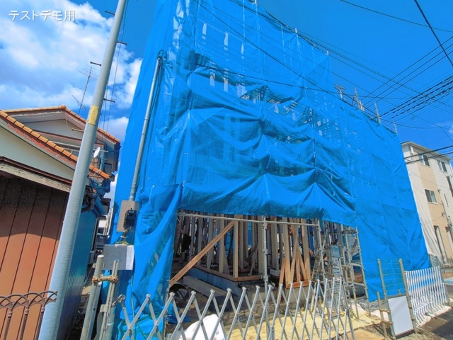 埼玉県さいたま市中央区本町東５丁目の新築戸建て上棟写真 2026年3月26日撮影