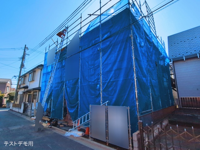 埼玉県さいたま市緑区道祖土１丁目の新築戸建て上棟写真 2026年3月10日撮影