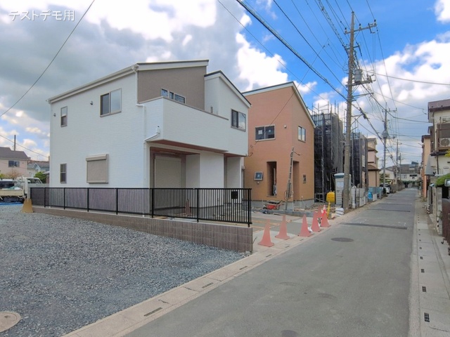 埼玉県さいたま市南区松本2丁目の新築戸建て外構写真 2026年5月11日撮影