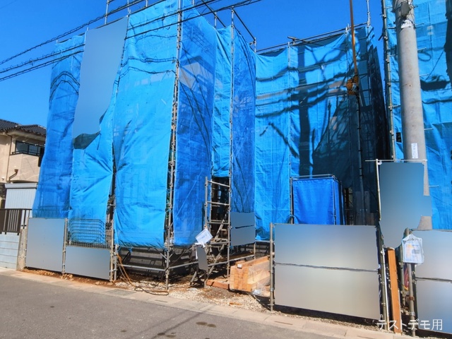 埼玉県さいたま市岩槻区東岩槻６丁目の新築戸建て上棟写真 2026年3月4日撮影