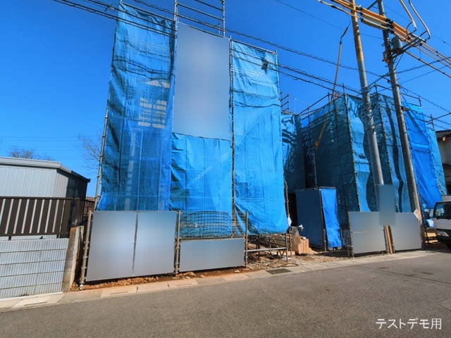 埼玉県さいたま市岩槻区東岩槻６丁目の新築戸建て上棟写真 2026年3月4日撮影