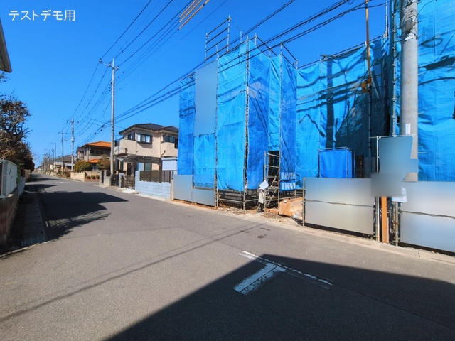 埼玉県さいたま市岩槻区東岩槻６丁目の新築戸建て上棟写真 2026年3月4日撮影