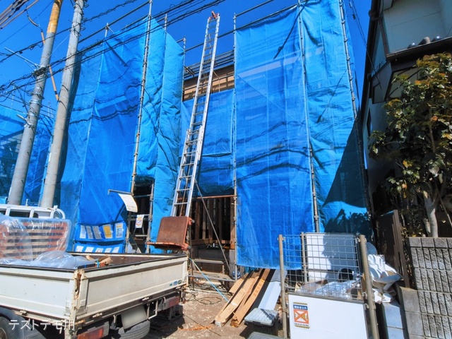 埼玉県さいたま市岩槻区東岩槻６丁目の新築戸建て上棟写真 2026年3月4日撮影