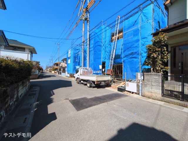 埼玉県さいたま市岩槻区東岩槻６丁目の新築戸建て上棟写真 2026年3月4日撮影