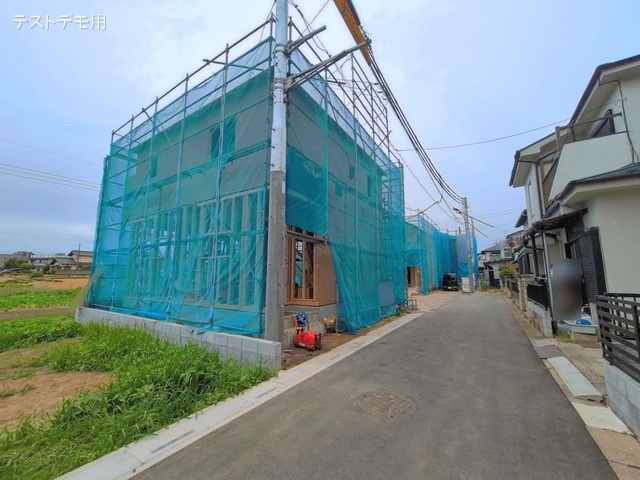 埼玉県さいたま市岩槻区城南1丁目の新築戸建て上棟写真 2026年6月1日撮影