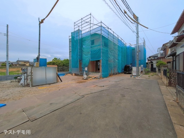 埼玉県さいたま市岩槻区城南1丁目の新築戸建て上棟写真 2026年6月1日撮影