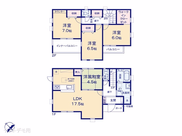 さいたま市西区大字土屋(戸建)01 間取図
