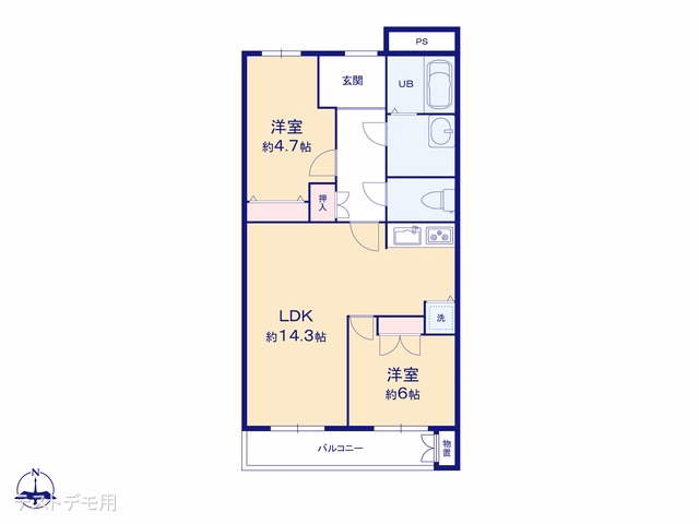ドルミ西川口弐号棟 間取図