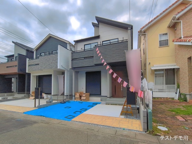 埼玉県さいたま市見沼区春岡2丁目の新築戸建て完成写真 2026年6月9日撮影