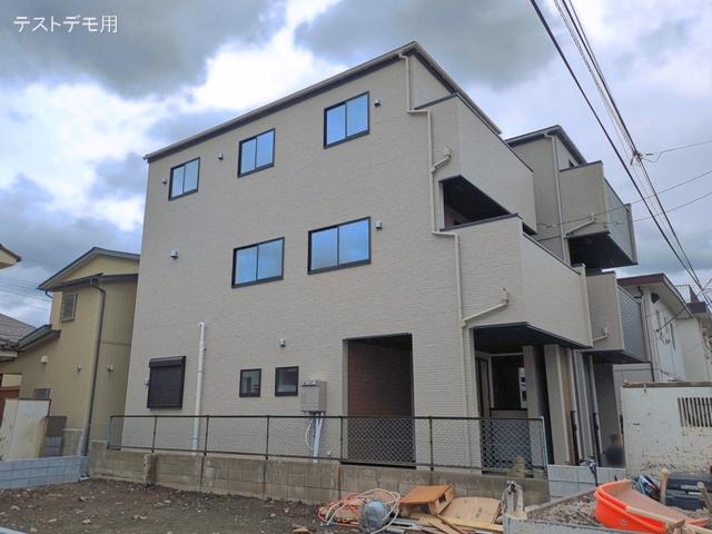 埼玉県さいたま市北区植竹町1丁目の新築戸建て外構写真 2026年6月3日撮影