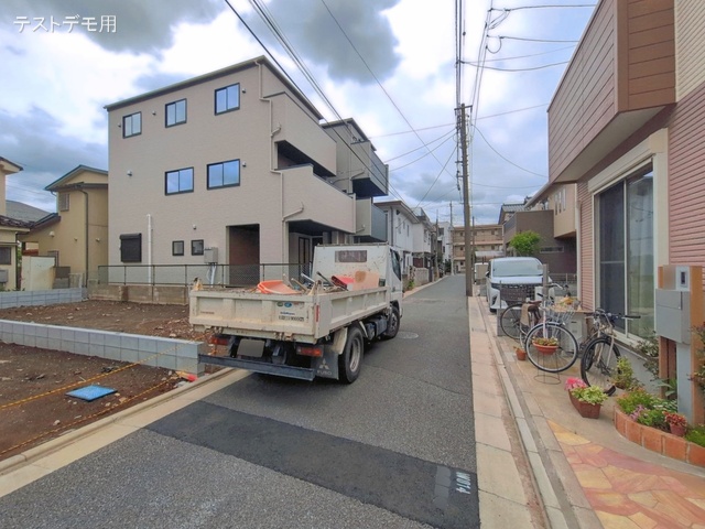埼玉県さいたま市北区植竹町1丁目の新築戸建て外構写真 2026年6月3日撮影