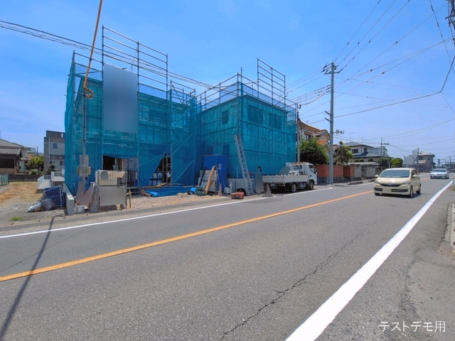 埼玉県さいたま市岩槻区城町１丁目の新築戸建てシート写真 2026年6月15日撮影