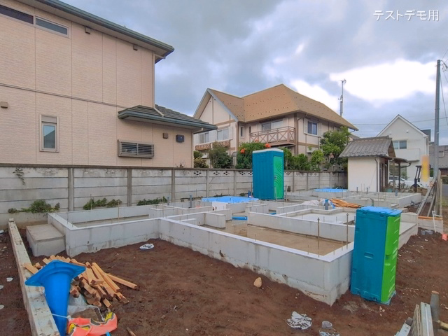 埼玉県さいたま市大宮区高鼻町2丁目の新築戸建て基礎写真 2026年6月14日撮影