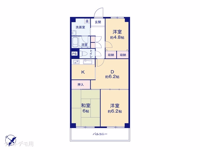 ハイラーク川口 間取図