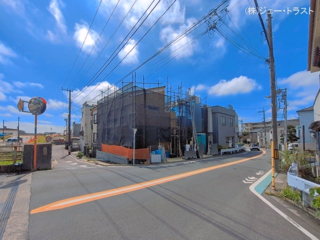 江戸川区東葛西1丁目(戸建)01 上棟