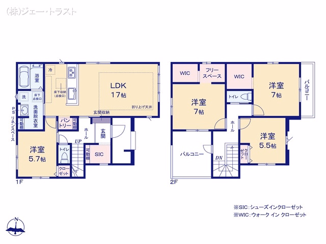 船橋市大穴北1丁目(戸建)01 間取図