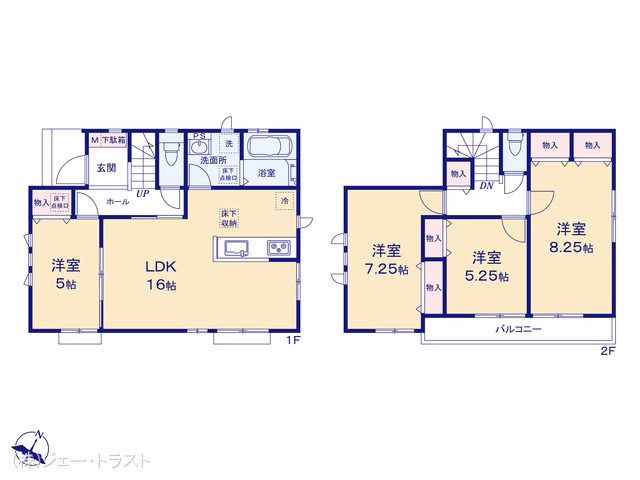 市川市中国分5丁目(戸建)A 間取図