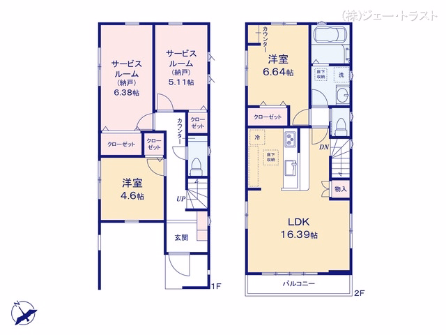 市川市伊勢宿(戸建)02 間取図