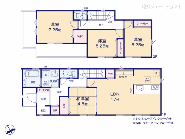 船橋市旭町5丁目(戸建)02 間取図