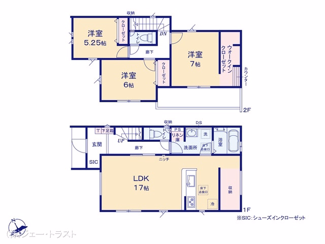 船橋市旭町5丁目（戸建）04 間取図