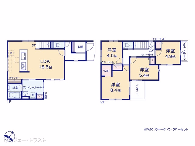 市川市原木3丁目(戸建)01 間取図