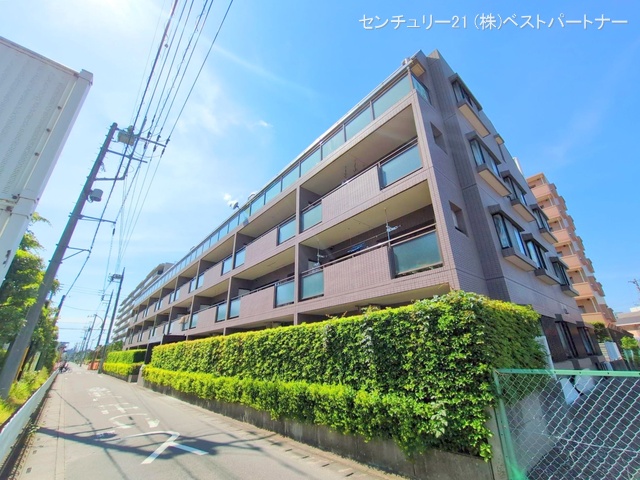 埼玉県戸田市大字上戸田のマンション『コスモ戸田ピアハイツ』外観写真 2025年5月27日撮影