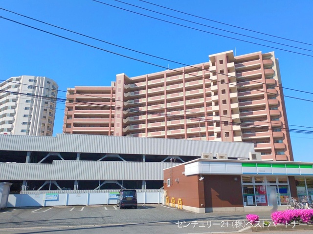 埼玉県川口市末広１丁目のマンション『パークスクエア川口』外観写真 2025年4月28日撮影