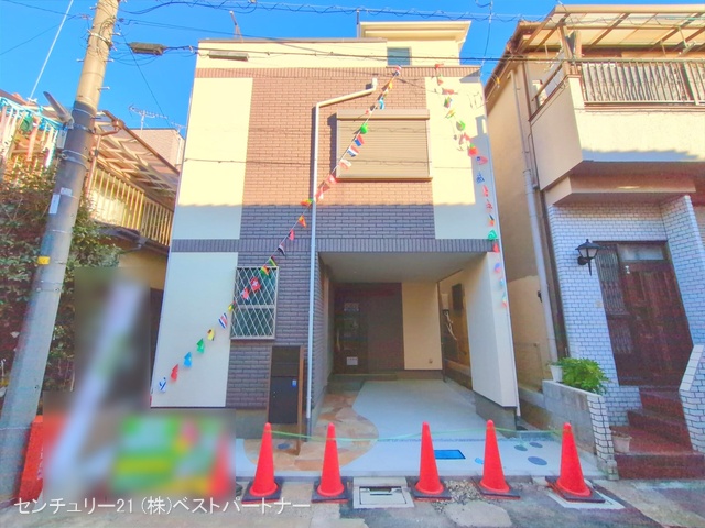 埼玉県蕨市北町４丁目の新築戸建て完成写真 2025年12月3日撮影