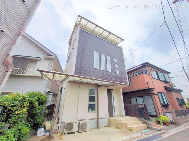 埼玉県蕨市中央２丁目の中古戸建て完成写真 2025年7月1日撮影