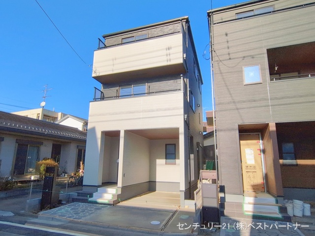 埼玉県戸田市笹目３丁目の新築戸建て外構写真 2026年2月18日撮影