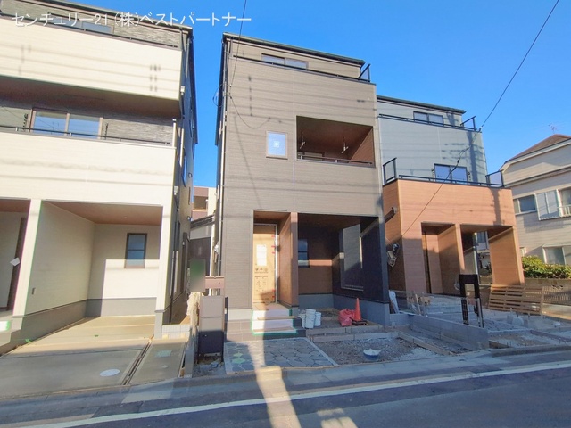 埼玉県戸田市笹目３丁目の新築戸建て外構写真 2026年2月18日撮影