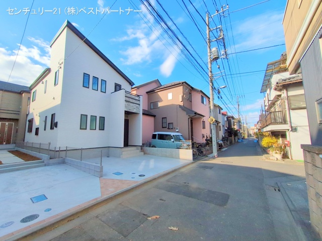 埼玉県戸田市喜沢２丁目の新築戸建て完成写真 2025年12月8日撮影