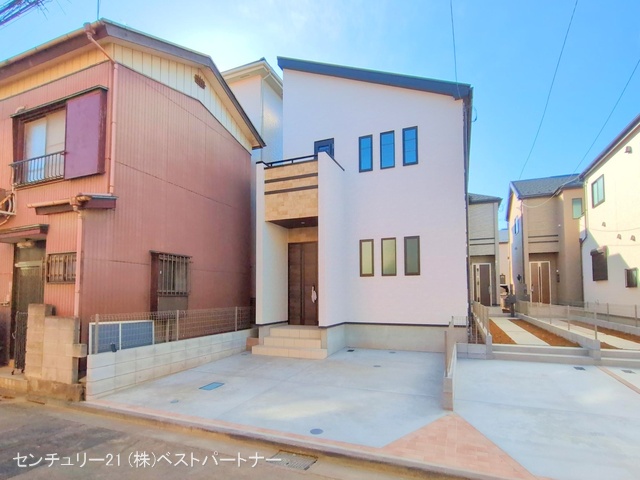 埼玉県戸田市喜沢２丁目の新築戸建て完成写真 2025年12月9日撮影