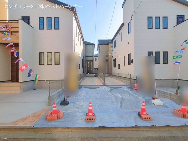 埼玉県戸田市喜沢２丁目の新築戸建て完成写真 2026年2月18日撮影