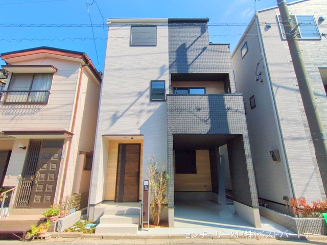 埼玉県蕨市南町４丁目の新築戸建て完成写真 2025年9月16日撮影