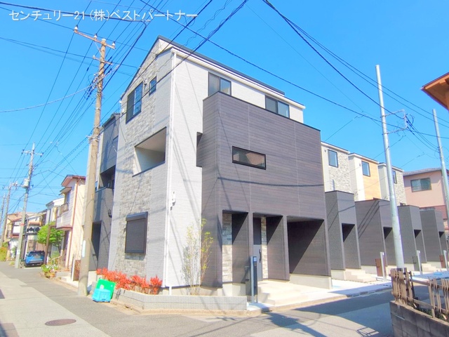 埼玉県蕨市南町４丁目の新築戸建て完成写真 2025年9月16日撮影