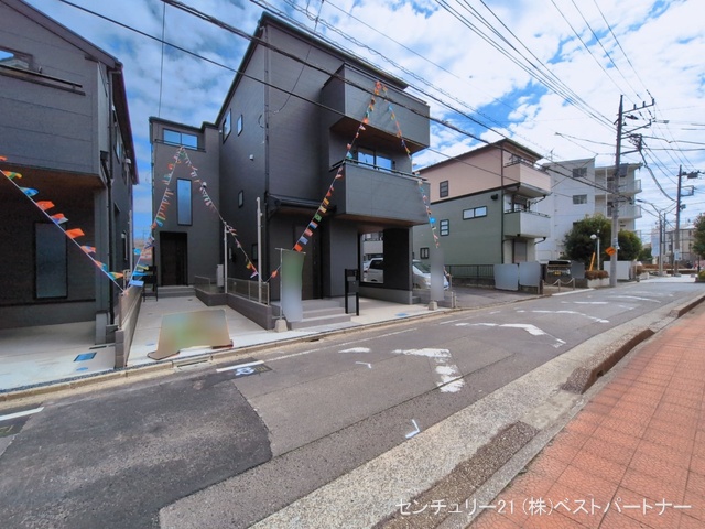 埼玉県蕨市中央３丁目の新築戸建て完成写真 2026年3月8日撮影