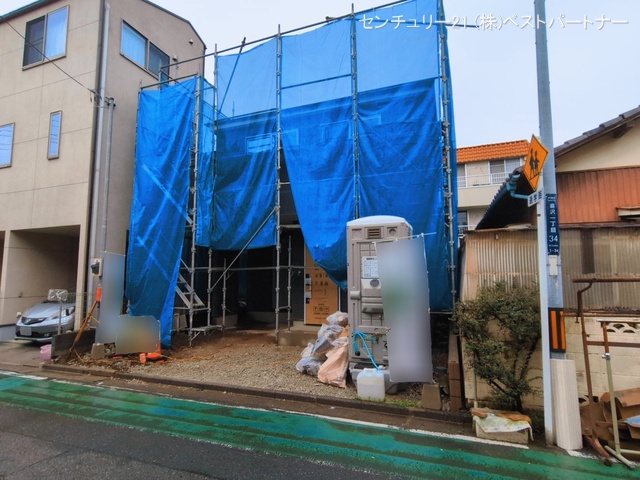 埼玉県戸田市喜沢１丁目の新築戸建てシート写真 2026年3月3日撮影