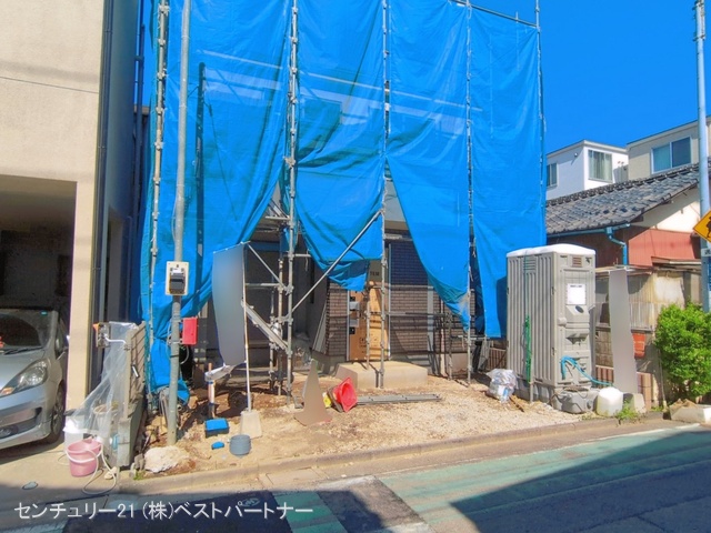 埼玉県戸田市喜沢１丁目の新築戸建てシート写真 2026年4月7日撮影