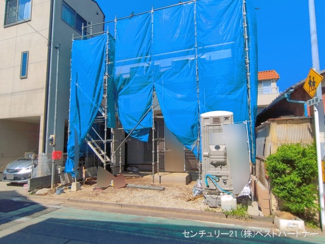 埼玉県戸田市喜沢１丁目の新築戸建てシート写真 2026年4月7日撮影