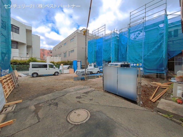 埼玉県蕨市北町５丁目の新築戸建てシート写真 2026年4月27日撮影