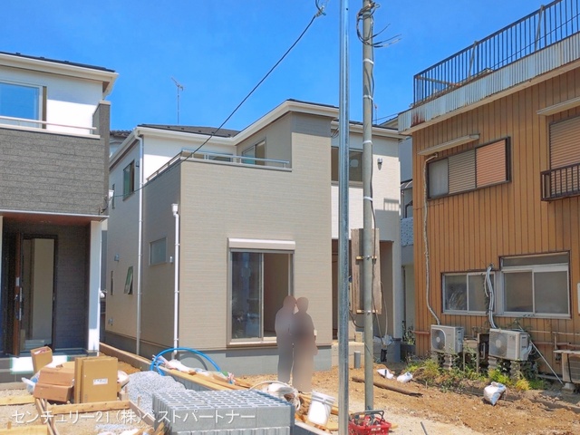埼玉県蕨市北町5丁目の新築戸建て外構写真 2026年5月19日撮影